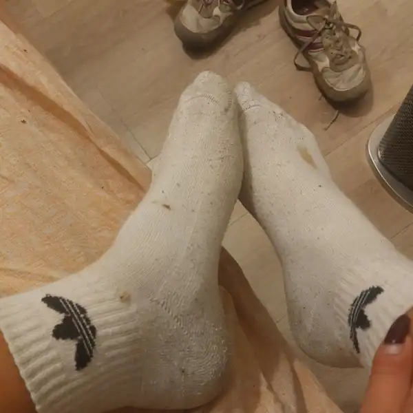 Calzini molto usati e odorosi